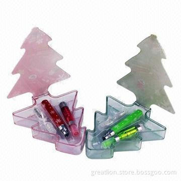 Christmas Tree Style eGo CE4 Kit with 650mAh Battery, CE, RoHS and FCC Marks